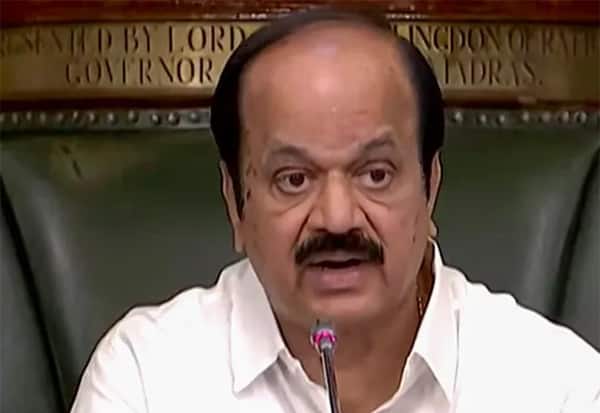  அமைச்சர் நிர்மல்குமார் பேச்சு: சபாநாயகர் பிரபாகர் கண்டிப்பு