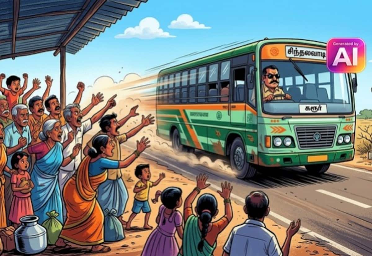 சிந்தலவாடி ஸ்டாப்பில் நிற்க மறுக்கும் அரசு பஸ்களால் மக்கள் தவிப்பு