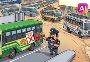  பஸ் ஸ்டாண்டை தவிர்த்தால் பஸ்களுக்கு அபராதம் போக்குவரத்து கழகத்திற்கு பரிந்துரை