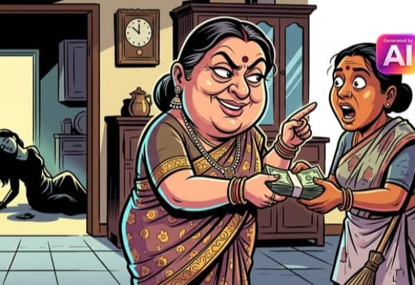 பணிப்பெண்ணுக்கு ரூ.3 லட்சம் கொடுத்து மருமகளை கொன்ற மாமியார் கைது