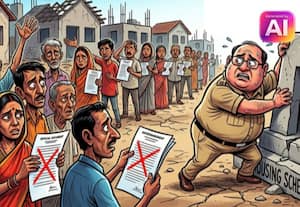 அரசின்  வீடு கட்டும் திட்ட பயனாளிகள் ﻿பணி முடிந்தும் பணம் கிடைக்காமல் தவிப்பு