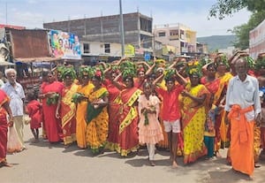  மழை வேண்டி கஞ்சி கலய ஊர்வலம்