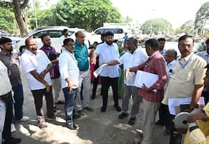  சிங்காநல்லூர் குளத்தில் அட்வகேட் கமிஷனர் ஆய்வு