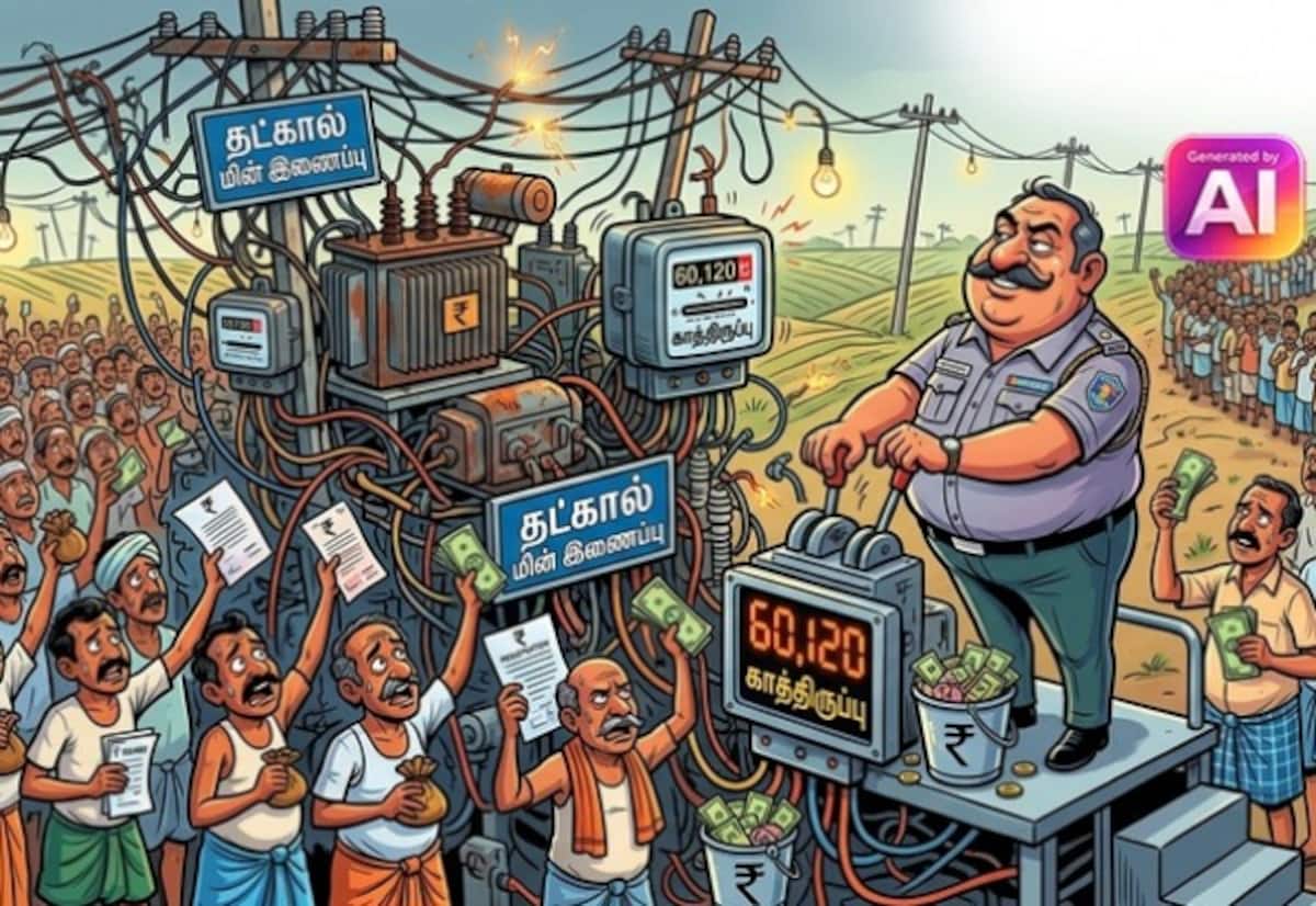 தட்கால் மின் இணைப்பு கோரி 60,120 விவசாயிகள் காத்திருப்பு