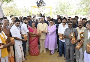  காவிரி வெள்ளத்தில் புதைந்த 1,008 சிவலிங்கங்களை மீட்க வேண்டும்; முன்னாள் ஜனாதிபதி ராம்நாத் கோவிந்த் வலியுறுத்தல்