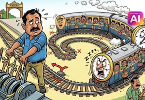  இப்படி சுத்தவிடுறீங்களே: பராமரிப்பு  முடிந்தும் மாற்றுப்பாதையில் செல்லும் ரயில்கள்: 2 மணி நேரம் தாமதமாவதால் தென்மாவட்ட பயணிகள் அவதி
