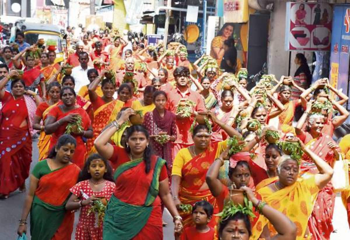 உலக நன்மைக்கு கஞ்சி கலய ஊர்வலம்