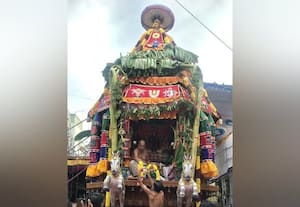  லட்சுமி ஹயக்ரீவர் கோவில் தேரோட்டம் விமரிசை