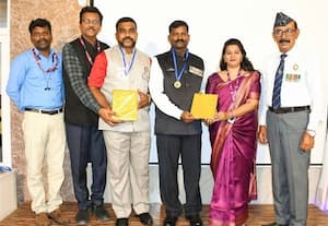  மாஜி ராணுவ வீரர்கள் கவுரவிப்பு