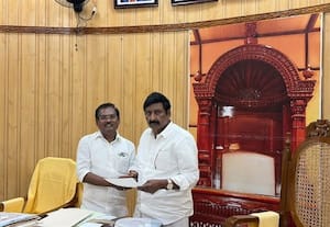  மேகதாது அணைக்கு எதிராக தீர்மானம் அனுமதி கோரி தி.மு.க., எம்.எல்.ஏ., மனு