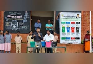  திடக்கழிவு மேலாண்மை குறித்து மாணவர்களுக்கு விழிப்புணர்வு