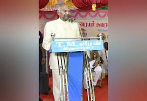  காவிரி வெள்ளத்தில் புதைந்த 1,008 சிவலிங்கங்களை மீட்கணும் முன்னாள் ஜனாதிபதி பேச்சு