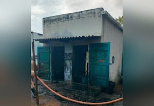  பட்டாசு ஆலையில் தீ விபத்து தொழிலாளி காயம்