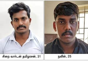  காரில் ரூ.10 லட்சம், 2 கிலோ கஞ்சா கடத்திய நெல்லை சிறை வார்டன் கைது உடன் வந்தவரும் சிக்கினார்