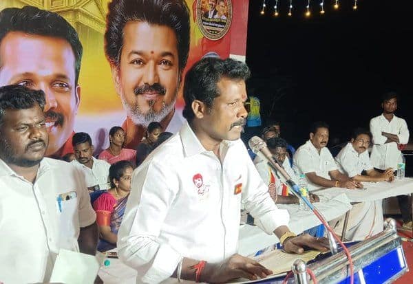  நுாறு நாள் ஆட்சி சாதனை : த.வெ.க., பொதுக்கூட்டம்