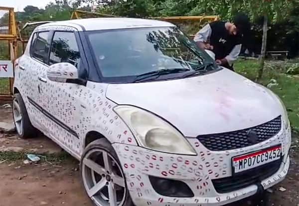 சமூக ஊடகத்தில் வைரலாக ஆசைப்பட்ட காதலி: அபராதம் செலுத்திய காதலன்