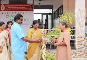  துாய இருதய கல்லுாரியில் ஓணம் பண்டிகை