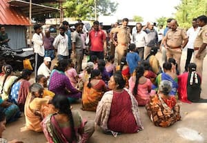  குப்பை கிடங்கை அகற்றக் கோரி கடலுார் அருகே சாலை மறியல்