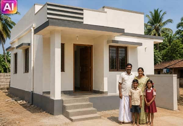 அரசு திட்டத்தில் கான்கிரீட் வீடு கட்டியாச்சு! ஒரு பைசா கூட மானியம் வழங்கல