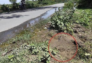  மாகறலில் குழாய் உடைந்து தினமும் வீணாகும் குடிநீர்