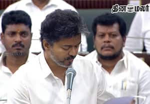 டிஜிட்டல் ஓட்டுநர் உரிமம், விவசாயிகள், ஆசிரியர்கள் மீது திமுக ஆட்சியில் பதியப்பட்ட வழக்குகள் ரத்து; முதல்வர் விஜய் அறிவிப்பு