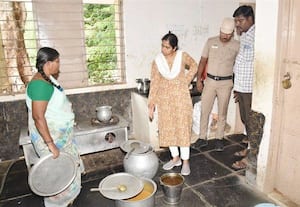 வடக்கனந்தல் பேரூராட்சியில் மாவட்ட கலெக்டர் ஆய்வு