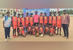  குறுமைய போட்டியில் வெற்றி மாணவர்களுக்கு பாராட்டு