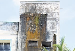 அரசு அலுவலகத்தில் தண்ணீர் டேங்கில் நீர்கசிவு