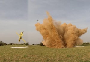 உள்நாட்டில் தயாரிக்கப்பட்ட 'ககன்தக் -243' குண்டு வெற்றிகரமாக சோதனை