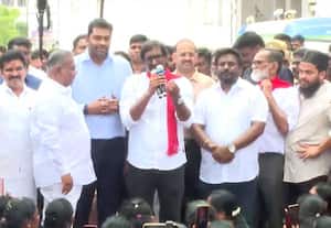 கோரிக்கைகளை நிறைவேற்றி தருவோம்; போராடி வரும் தூய்மைப் பணியாளர்களிடம் அமைச்சர்கள் உறுதி