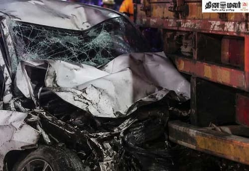  திருச்சூரில் லாரி மீது கார் மோதியது; தமிழக மாணவர்கள் 8 பேர் பலி