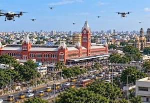 'ட்ரோன்'கள் பறப்பதை கண்காணிக்க மத்திய அரசு ﻿ புதிய திட்டம்!: உருவாகிறது பிரத்யேக கட்டுப்பாட்டு அமைப்பு