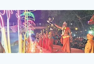அமராவதி தீப ஆரத்தி திருவிழா துவக்கம்