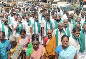  மேலுாரில் விவசாயிகள் ஊர்வலம்