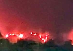  மேற்கு தொடர்ச்சி மலையில்  மீண்டும் காட்டுத்தீ