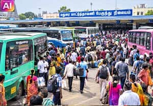 தொடர் விடுமுறையால் திருவிழா கூட்டமாக மாறிய பஸ் ஸ்டாண்டுகள்
