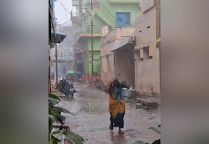  மாவட்டத்தில் பரவலான மழை