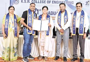 தி.கோடு கே.எஸ்.ஆர்., இன்ஜி., கல்லுாரி 21வது பட்டமளிப்பு விழா