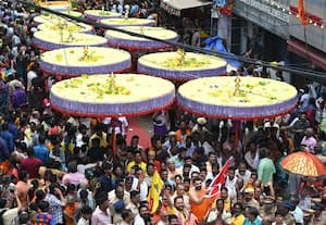 திருமலை திருப்பதி திருக்குடை ஊர்வலம் கோலாகல தொடக்கம்
