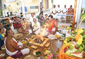  பஞ்சமுகலிங்கேஸ்வரர் கோவிலில் திருக்கல்யாணம்