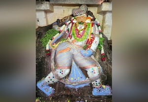  ஆதிதிருவரங்கம் கோவிலில் புரட்டாசி மாத சிறப்பு பூஜை
