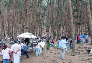  'கொடை'யில் குவிந்த சுற்றுலா பயணிகள்