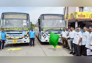  புதிய வழித்தடத்தில் அரசு பஸ் சேவை துவக்கம்