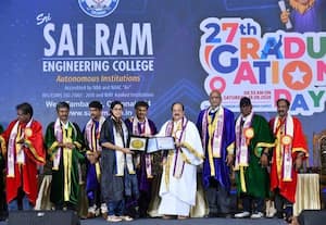  ஸ்ரீ சாய்ராம் பொறியியல் கல்லுாரி பட்டமளிப்பு விழா