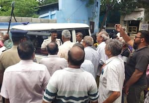  குடியிருப்பு பகுதியில் 'காஸ்' கிடங்கு அகற்ற கோரி மக்கள் போராட்டம்