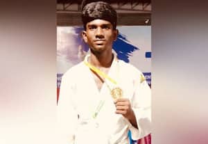  தென்மண்டல ஜூடோ போட்டி ஜிவிஜே மாணவர் தங்கப்பதக்கம்