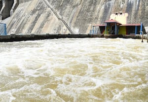 அமராவதி அணையிலிருந்து தண்ணீர் திறப்பு புதிய ஆயக்கட்டு பாசன நிலங்களுக்கு வழங்கல்
