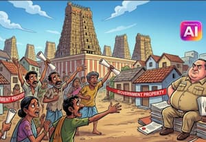 மீனாட்சி கோயில் பகுதியைச் சுற்றியுள்ளவை ﻿ 'சர்க்கார் மனைகள்':  தனிநபர் பட்டா கேட்டு குடியிருப்போர் குமுறல்