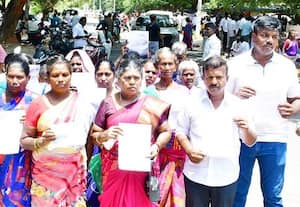  சொத்துவரி செலுத்தியும் வீட்டிற்கு குடிநீர் இணைப்பு வழங்க மறுப்பு