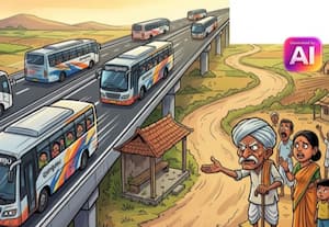 புறவெளிச்சாலைகளில் பஸ்கள் சென்று விடுவதால் கிராமங்களில் பஸ் வசதி ﻿குறைகிறது